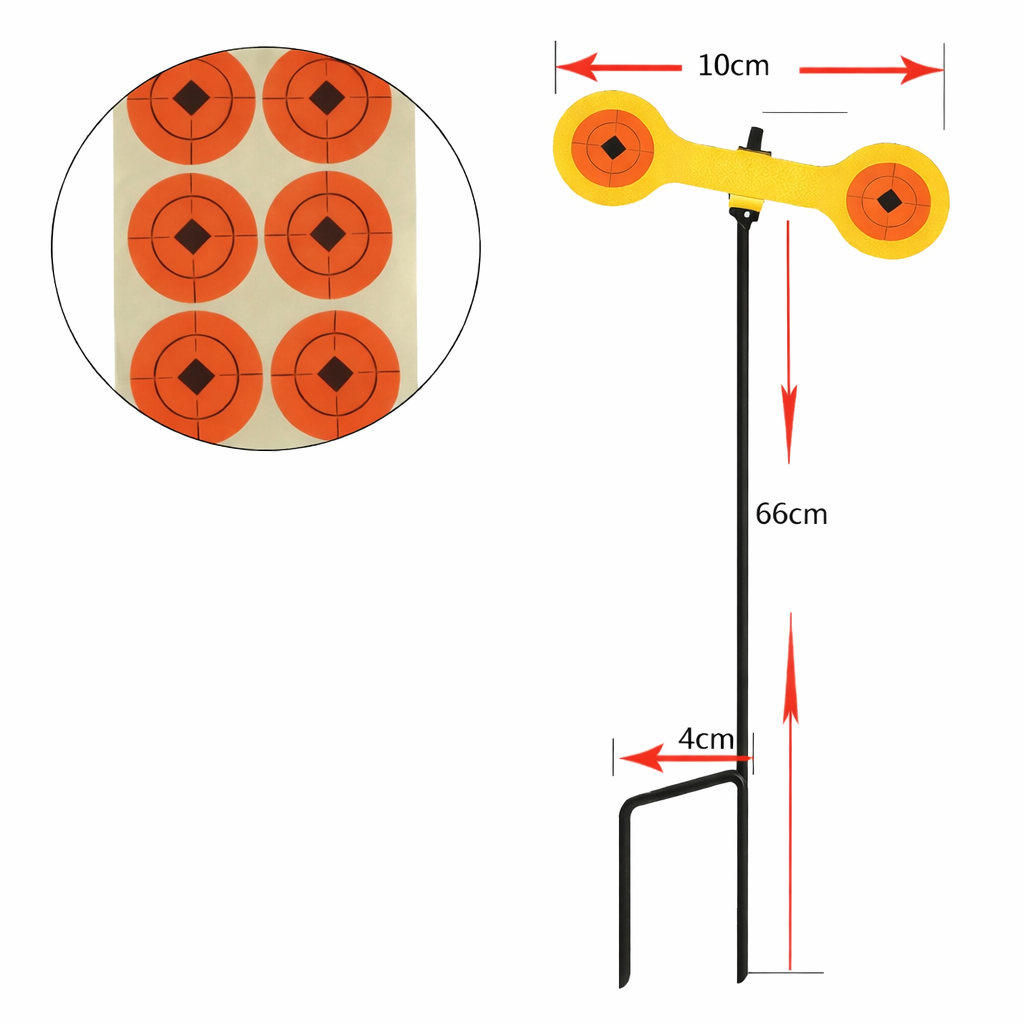 Horizontal Rotating Target