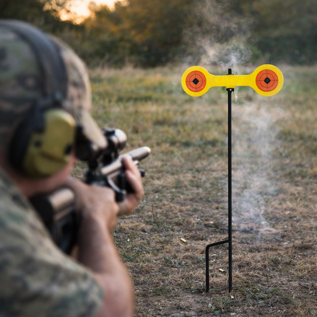 Horizontal Rotating Target