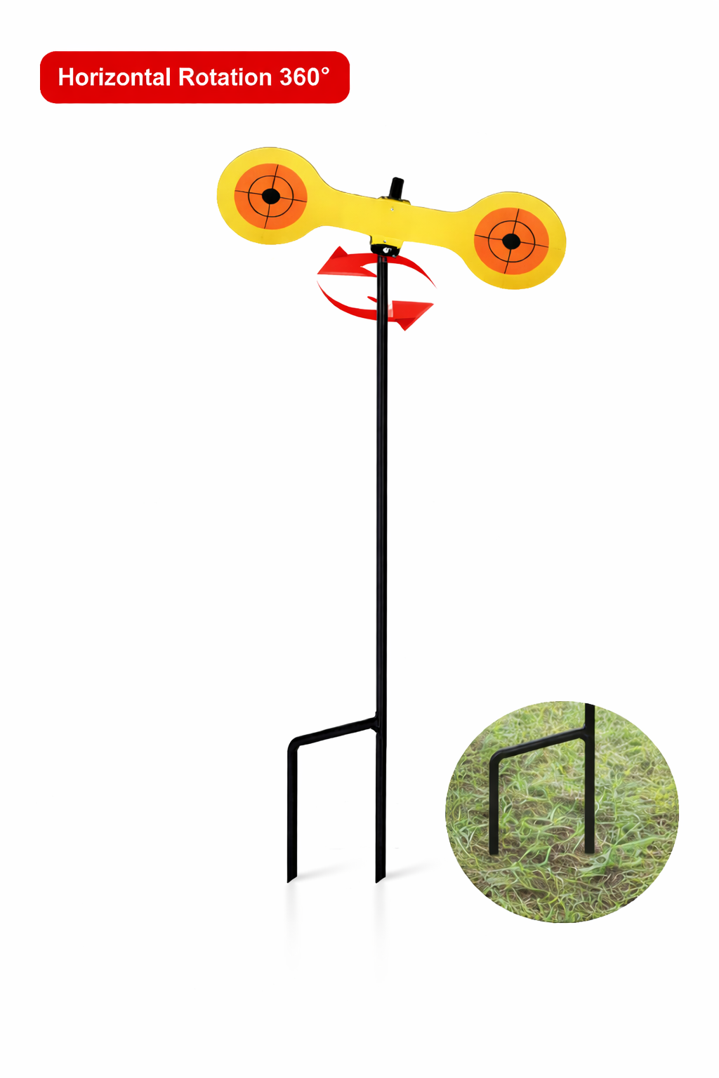 Horizontal Rotating Target
