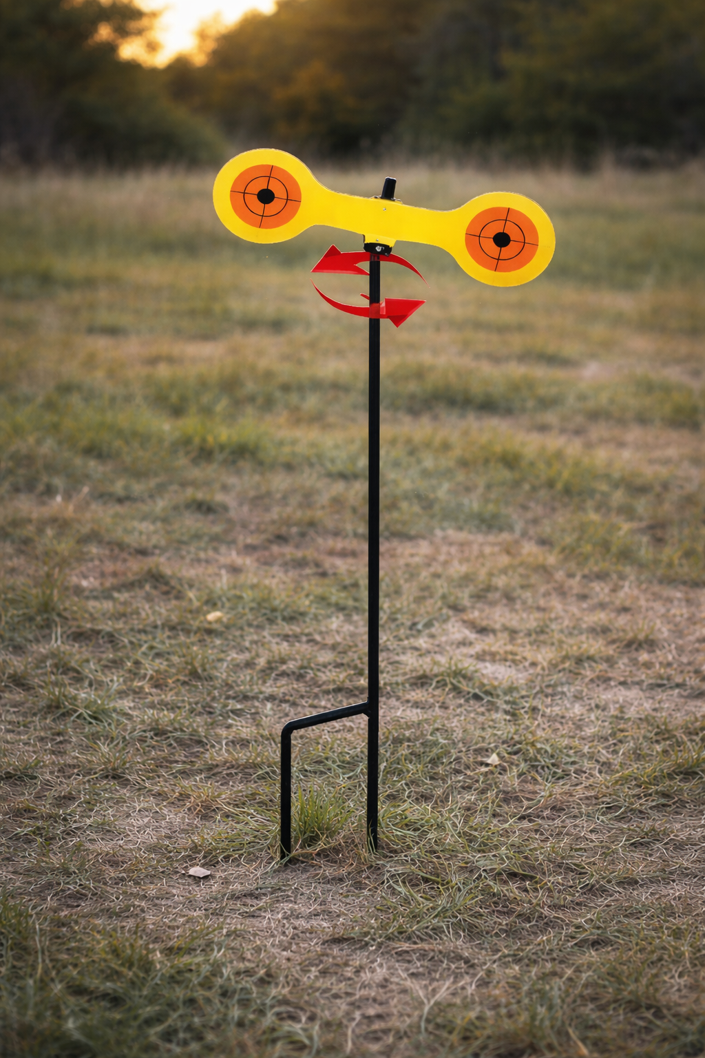 Horizontal Rotating Target