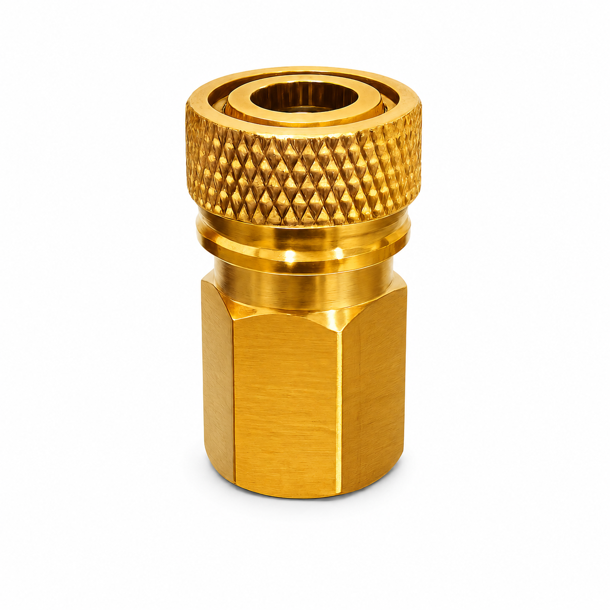 Female Foster Quick-Disconnect Coupler with Female PCP Fittings
