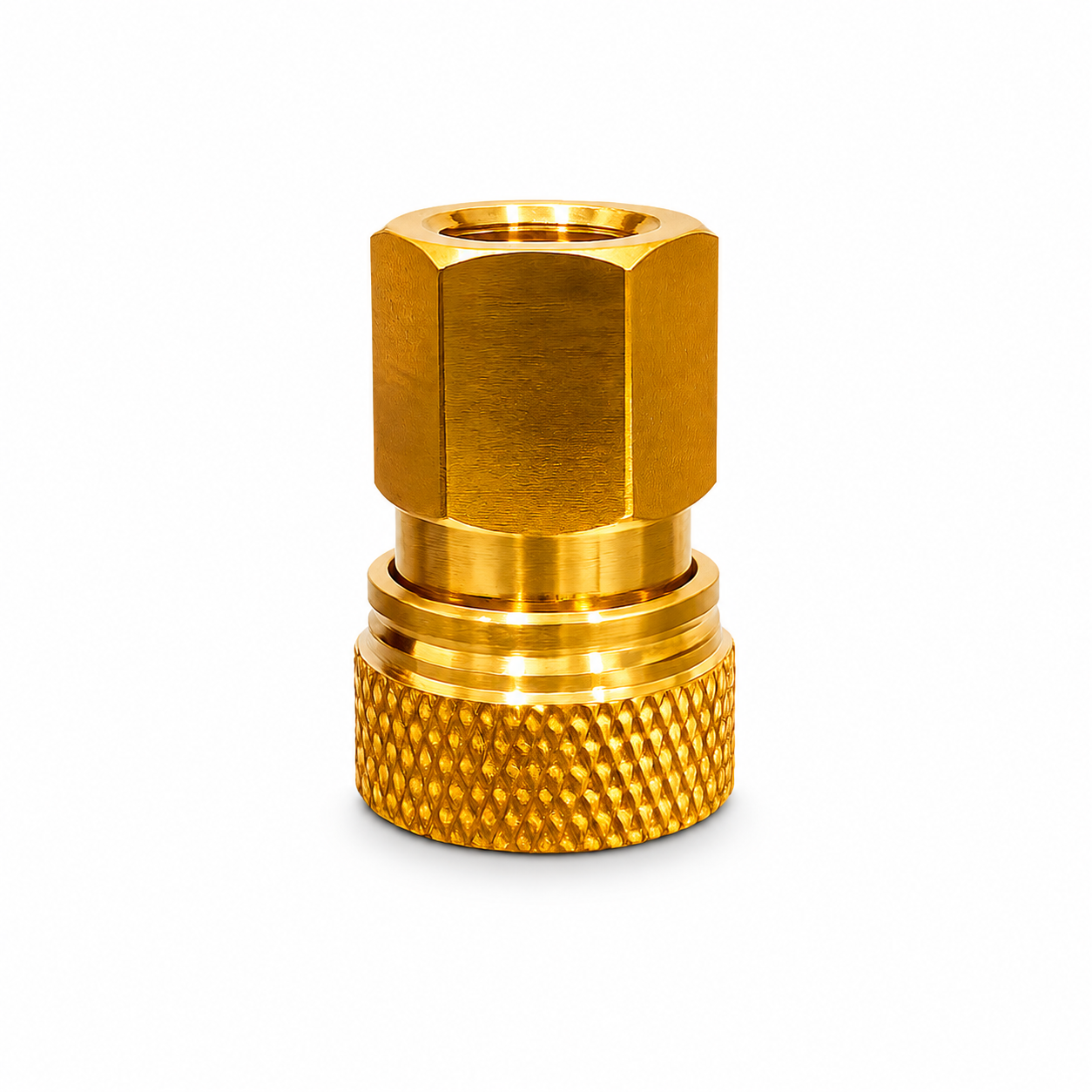 Female Foster Quick-Disconnect Coupler with Female PCP Fittings