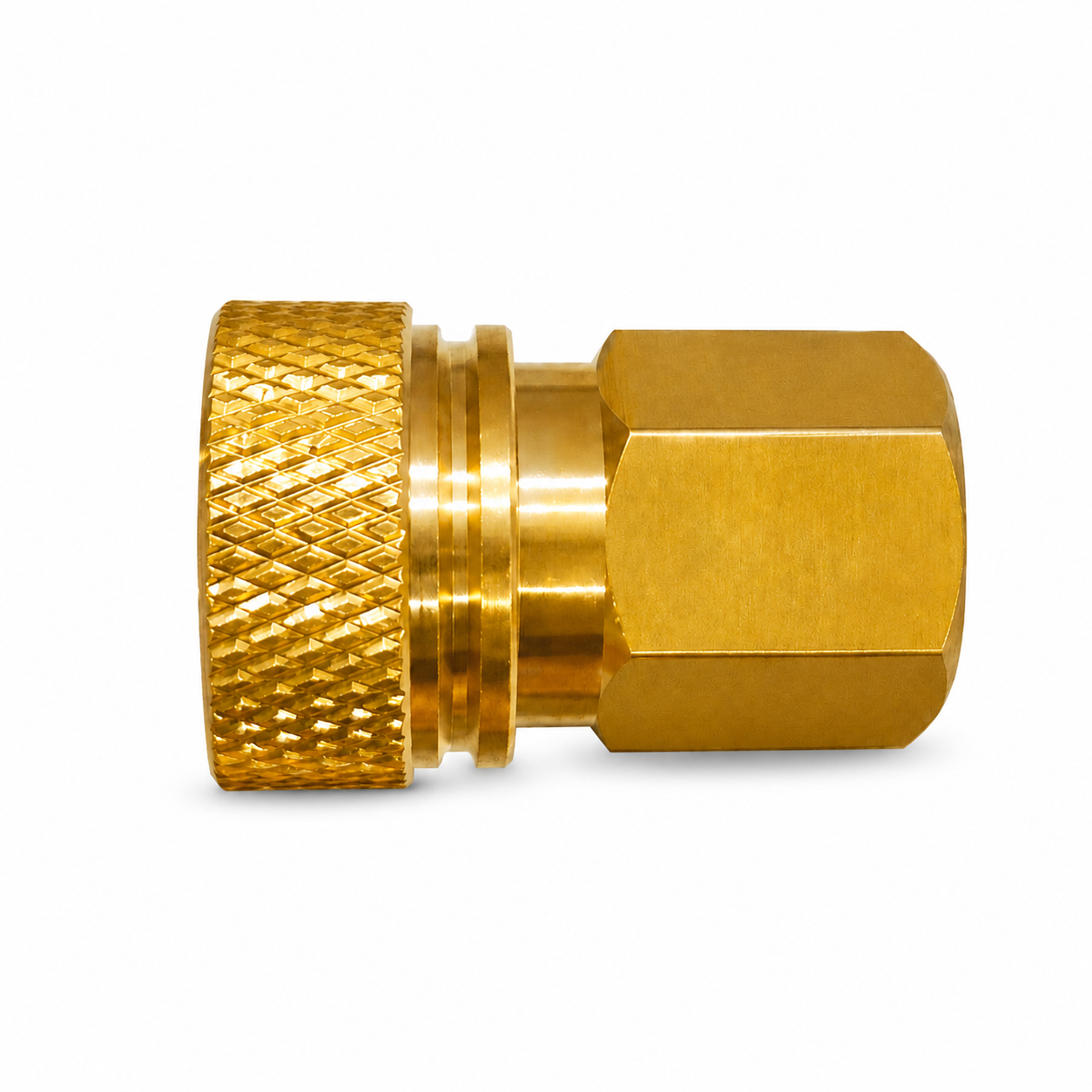 Female Foster Quick-Disconnect Coupler with Female PCP Fittings