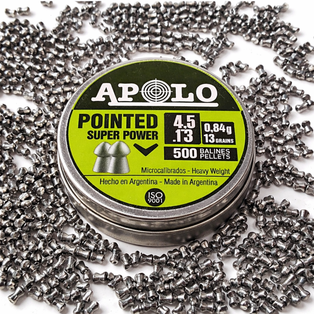 Apolo Pointed Super Power Pellets 0.177 Cal,13gr, 500ct