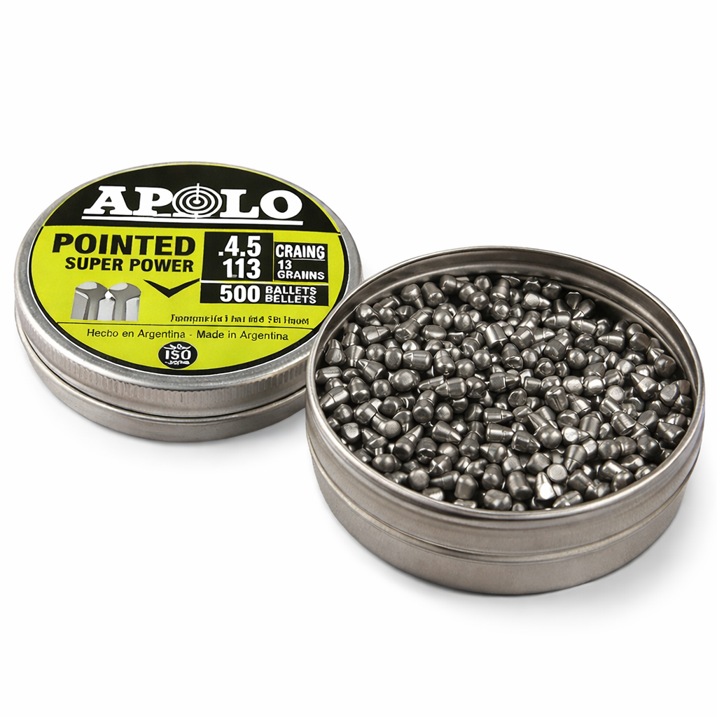 Apolo Pointed Super Power Pellets 0.177 Cal,13gr, 500ct
