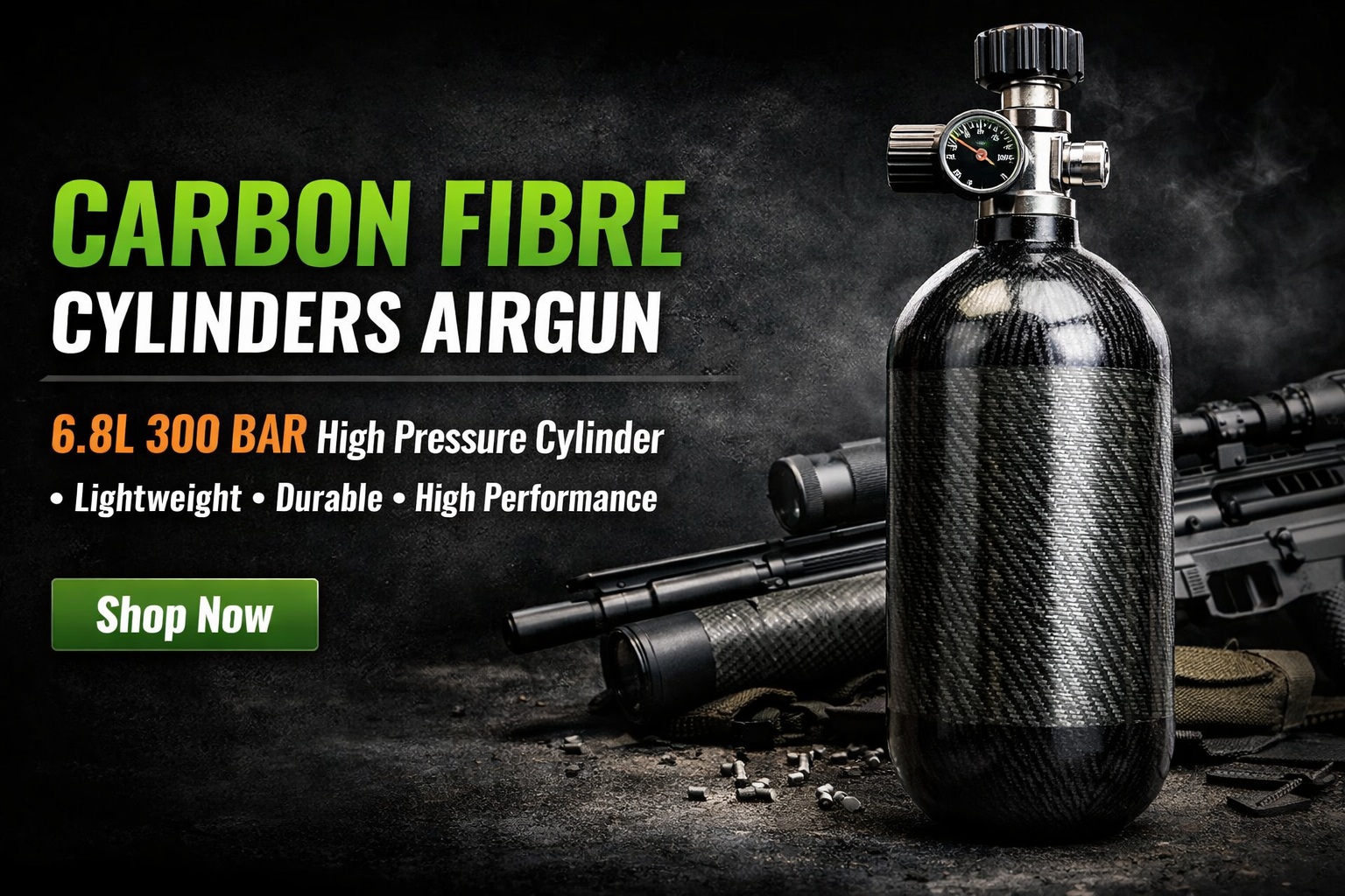 Carbon Fibre Cylinders Airgun