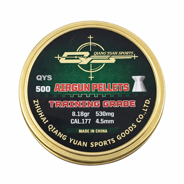 QYS Training Grade Pellets 0.177 Cal, 8.18gr, 500ct