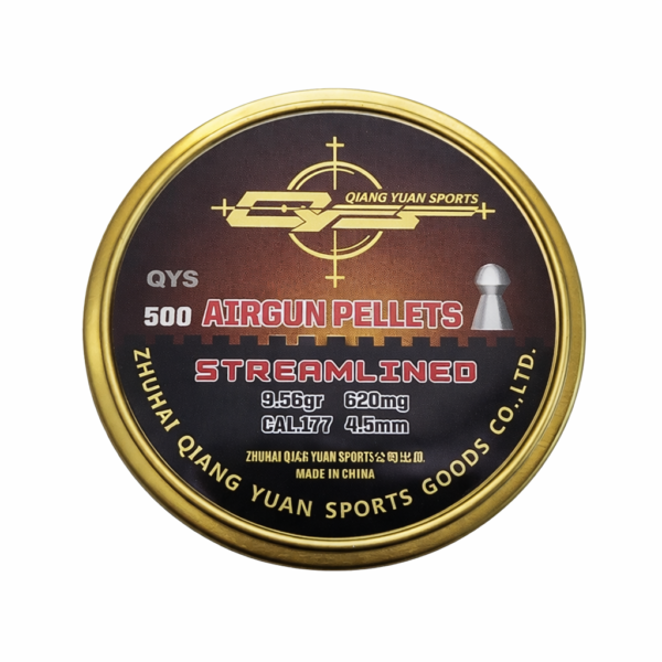 Qys Streamline Pellets 0.177 cal, 9.56 gr