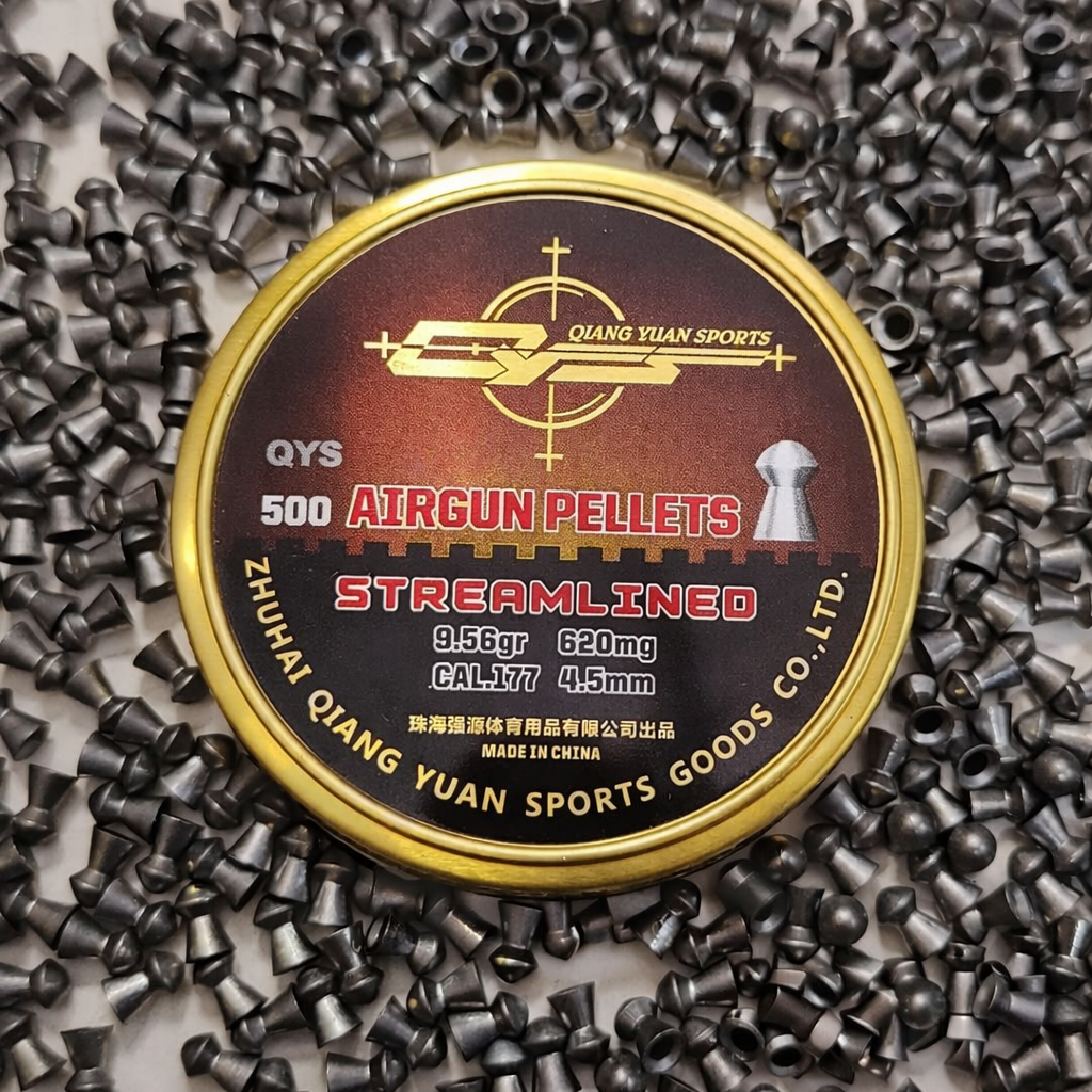 Qys Streamline Pellets 0.177 cal, 9.56 gr