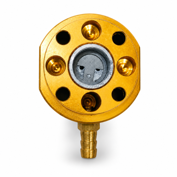 High Pressure PCP Air Compressor Head Assembly for filling PCP air rifles, air pistols, carbon fibre cylinders, and buddy bottles.