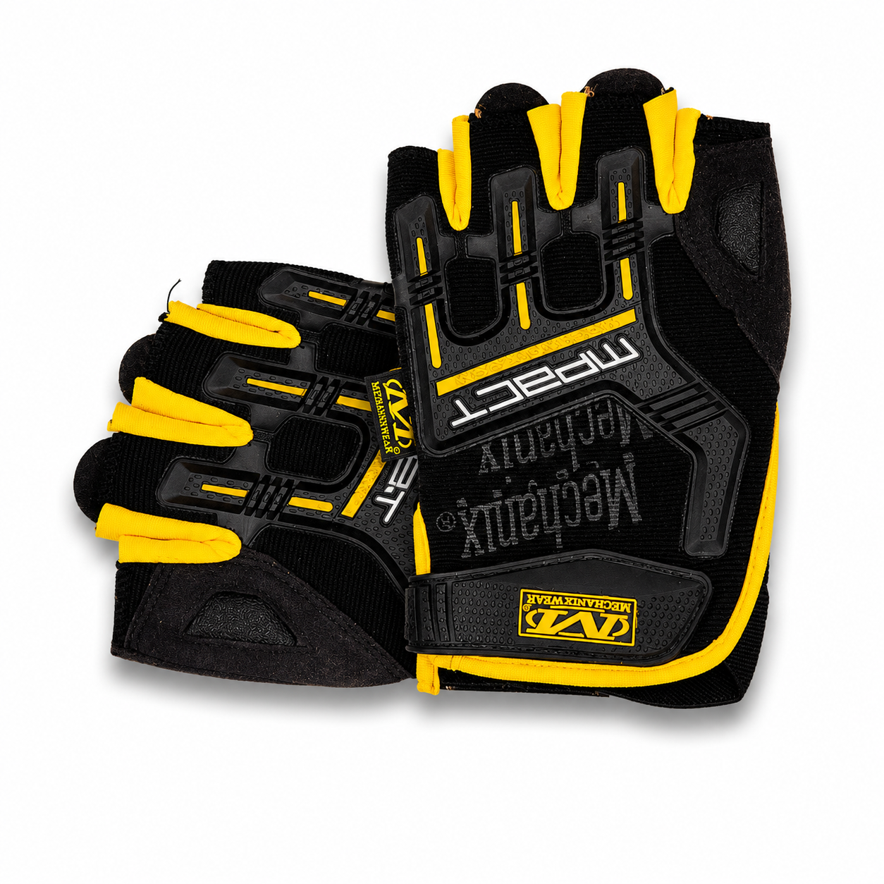 Mechanix M-Pact Yellow Gloves