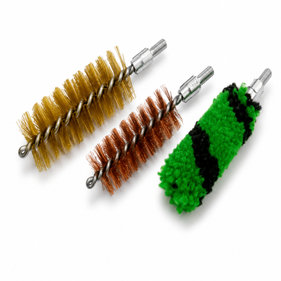 Pistol/Revolver .32 Bore Gun Cleaning Kit with brass cleaning rod, bronze bore brush and cleaning accessories