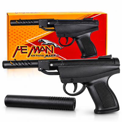 HEMAN Mark 1 .177 air pistol with original box